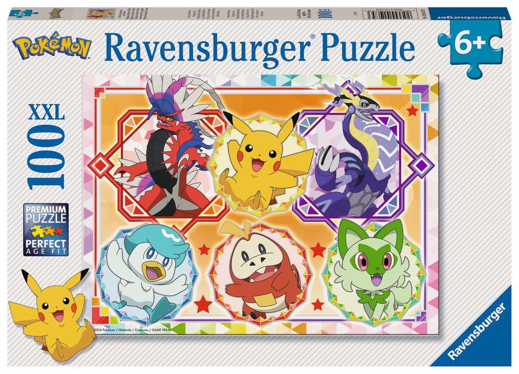 Pokemon Bulbasaur Squirtle Charmander 3 x 49 Piece Jigsaw Puzzle Set Kids Age 5+ - Image 4