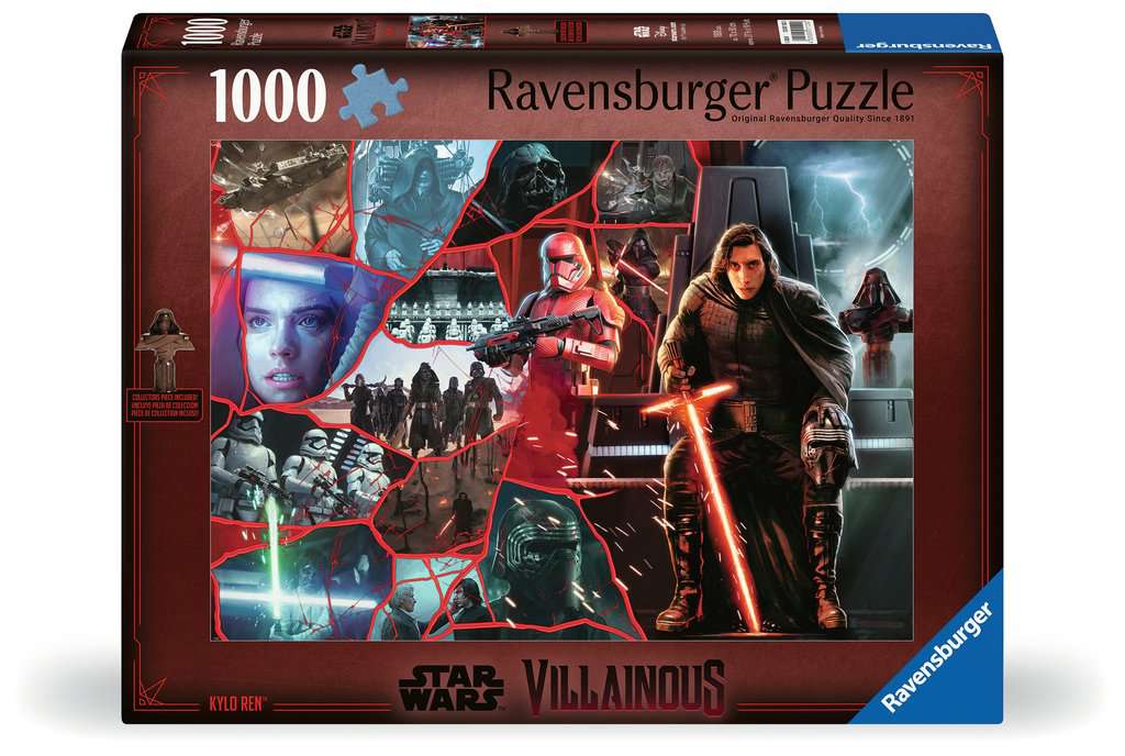 Adult puzzle 1000 pieces - Disney Villainous - Star Wars - Kylo Ren