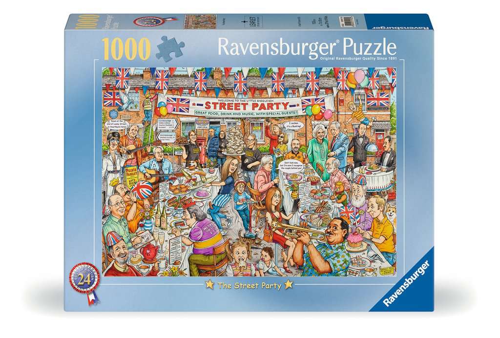 Ravensburger Best of British No.24 The Street Party 1000 piece Jigsaw Puzzle