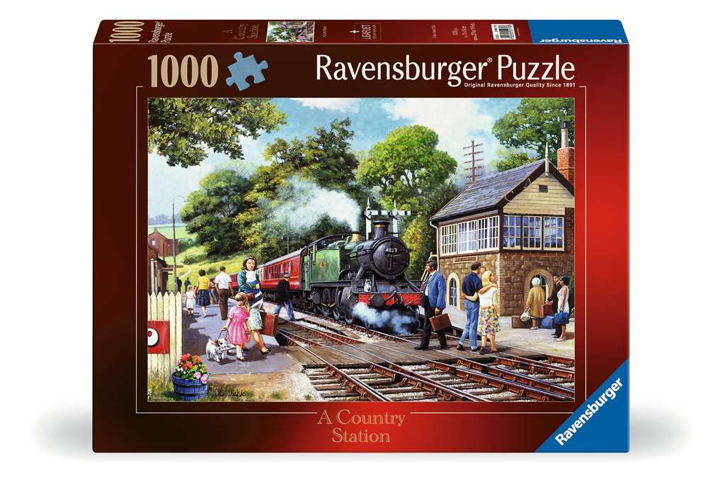 Ravensburger A Country Station 1000 piece Jigsaw Puzzle