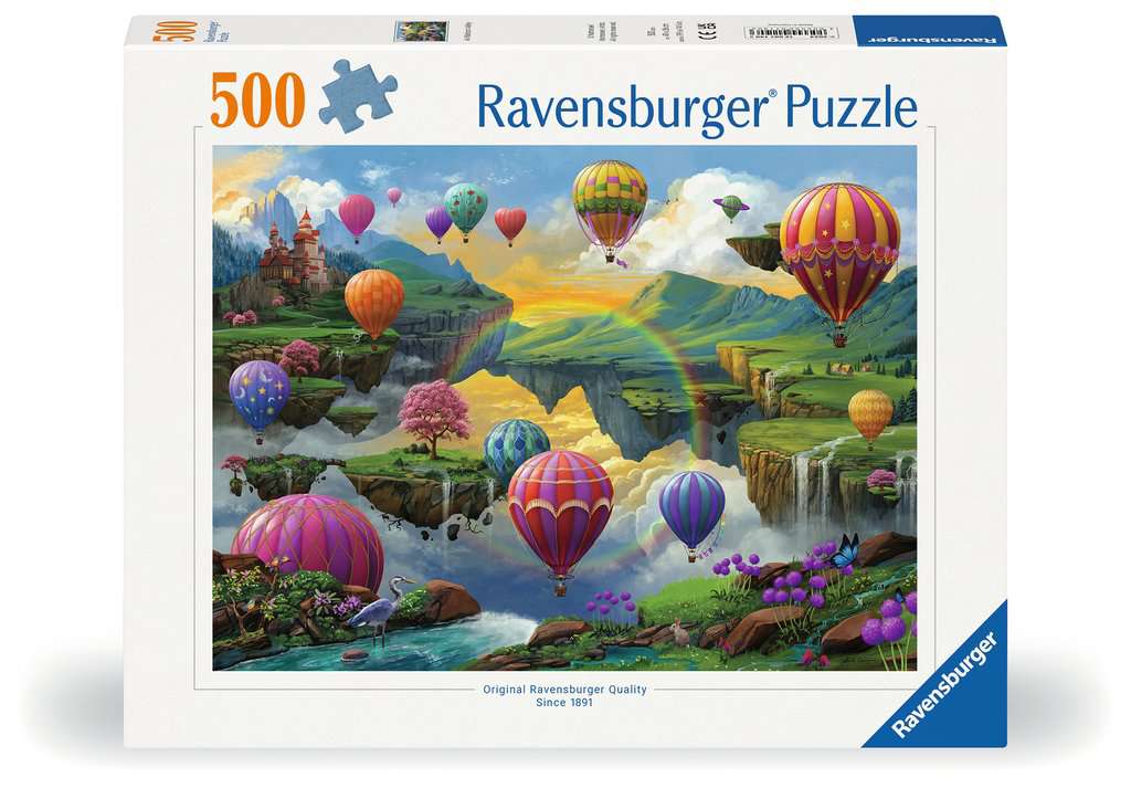 Ravensburger Air Balloon Valley 500 piece Jigsaw Puzzle