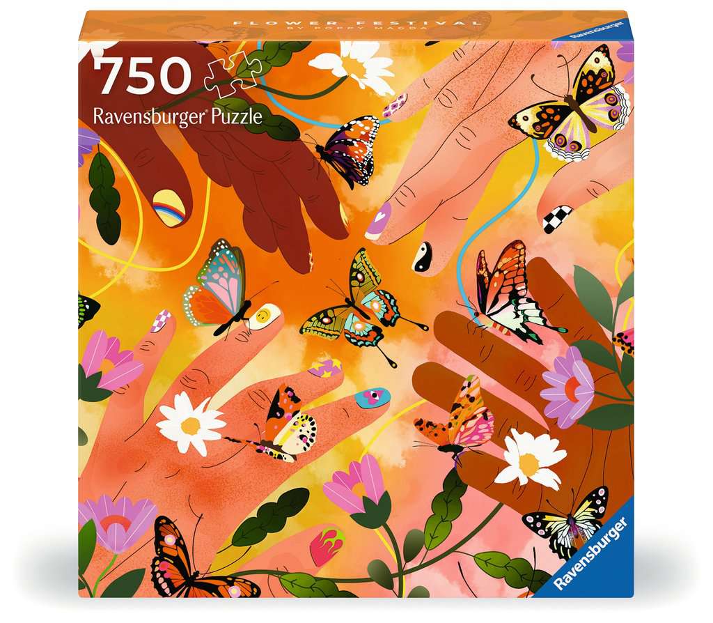 Ravensburger Flower Festival 750 Piece Jigsaw Puzzle