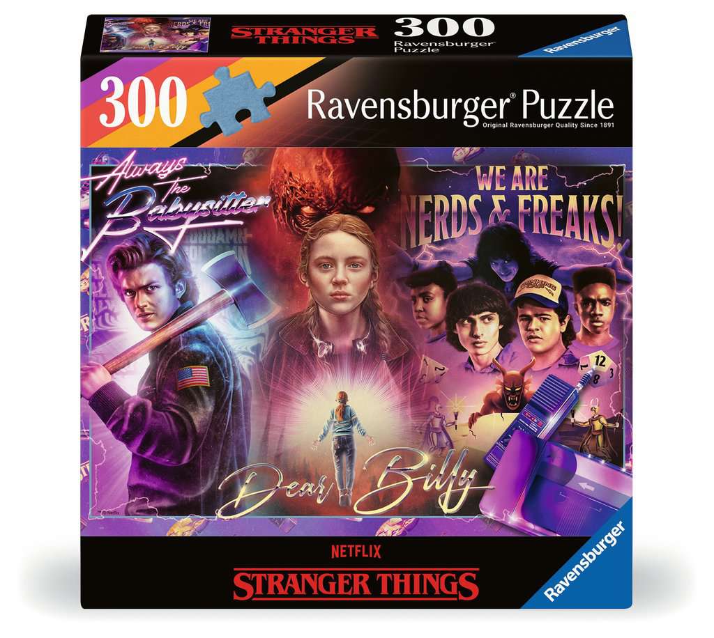 Adult puzzle 300 pieces - Stranger Things - Dear Billy