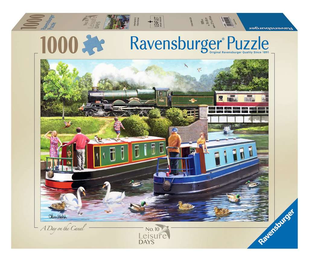 Ravensburger Adult Puzzles Canal Crossing 1000p - Ages 12+ - Image 2