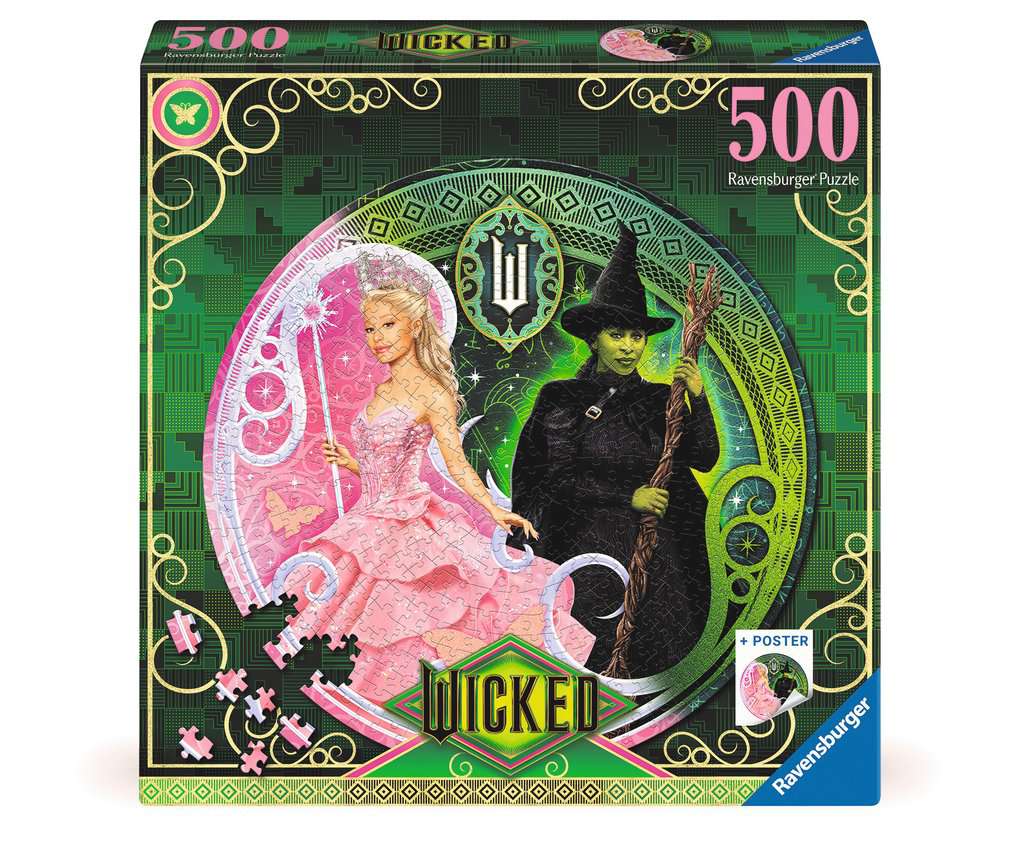 Ravensburger Wicked the Movie Circular 500 piece Jigsaw Puzzle