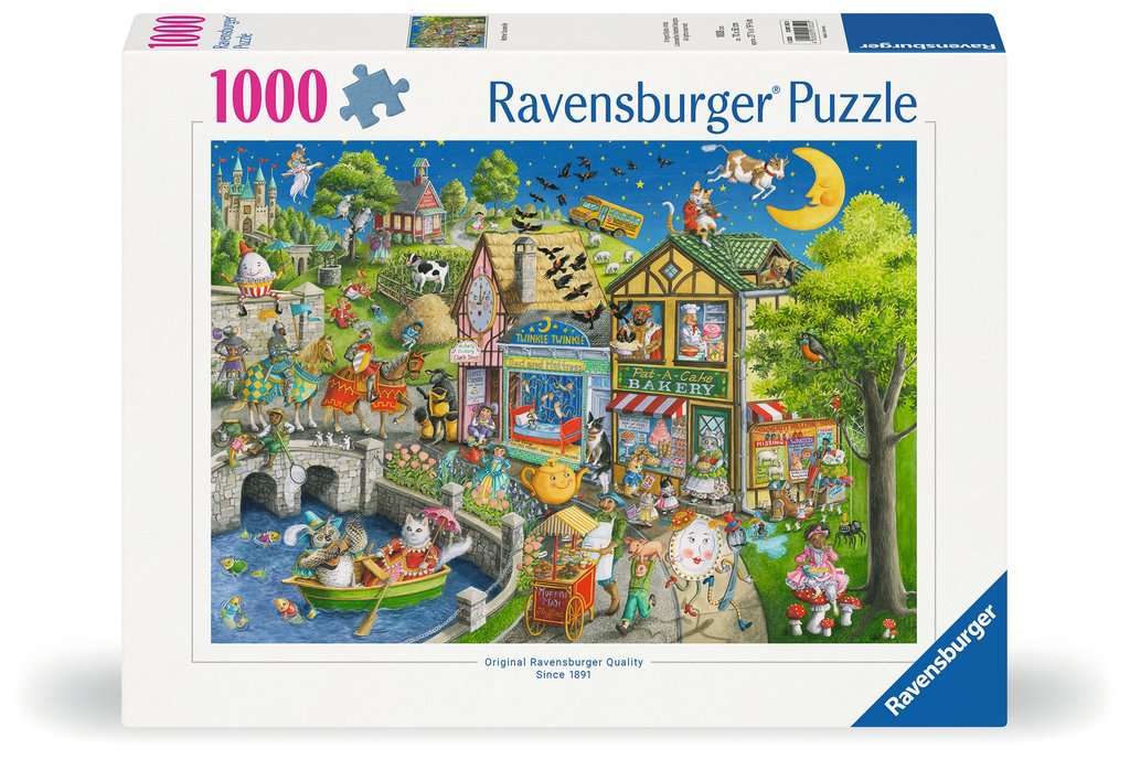 Ravensburger Mother Gooseville 1000 piece Jigsaw Puzzle