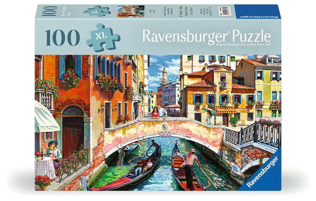 Ravensburger Feel Well & Puzzle - Venice, 100 piece