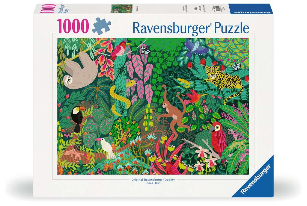 Ravensburger Magical Rainforest 1000 piece Jigsaw Puzzle