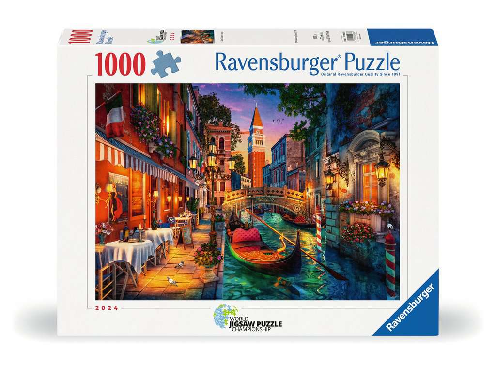 Ravensburger Canal Cruise in Venice 1000 piece Jigsaw Puzzle