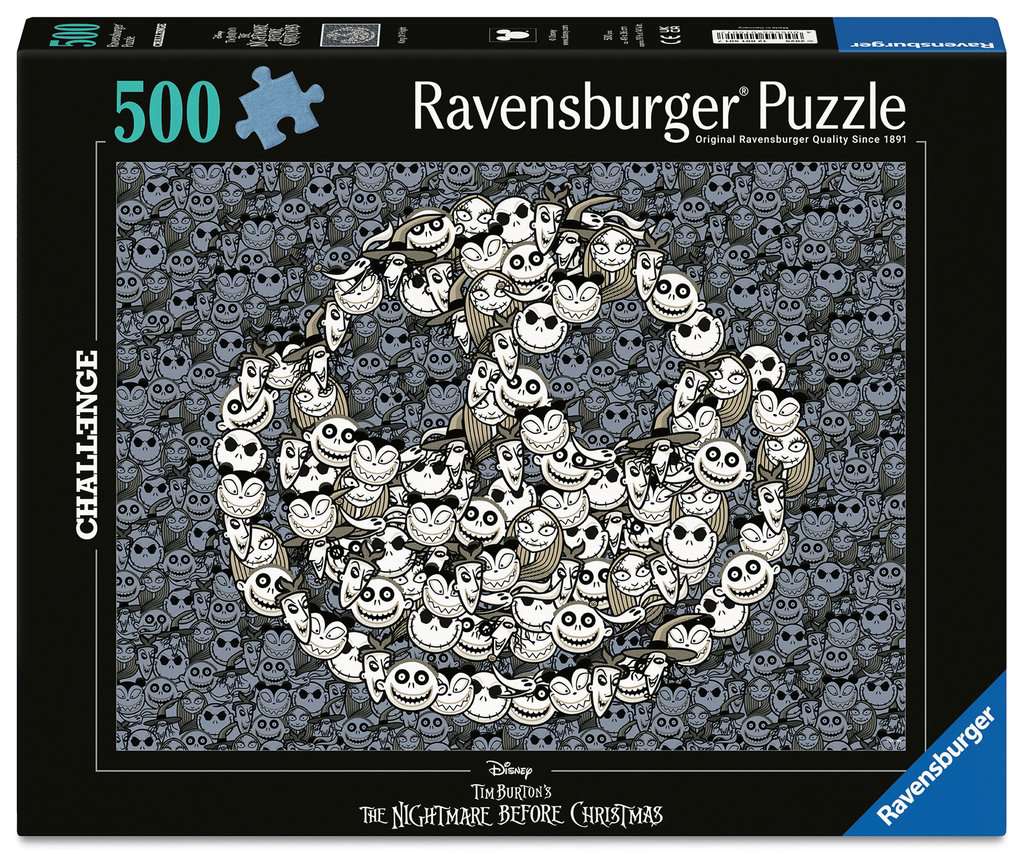 Erwachsenenpuzzle 500 Teile - Disney The Nightmare Before Christmas - König des Schreckens