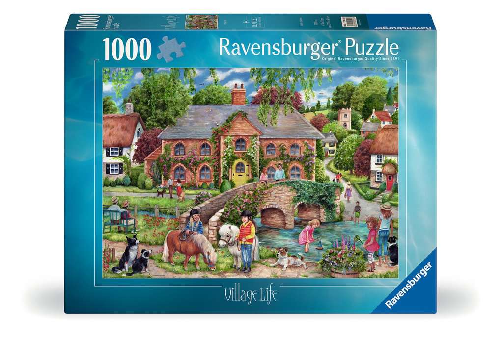 Ravensburger Village Life 1000 piece Jigsaw Puzzle