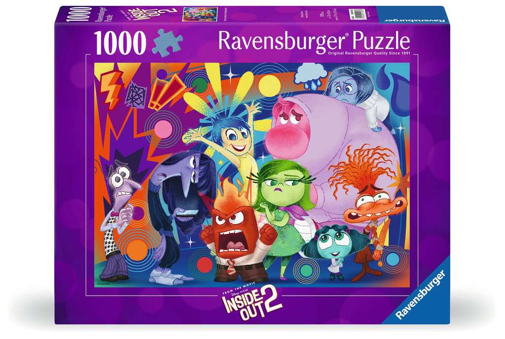 Adult puzzle 1000 pieces - Disney / Pixar Inside out 2 - New Emotions at Headquarters