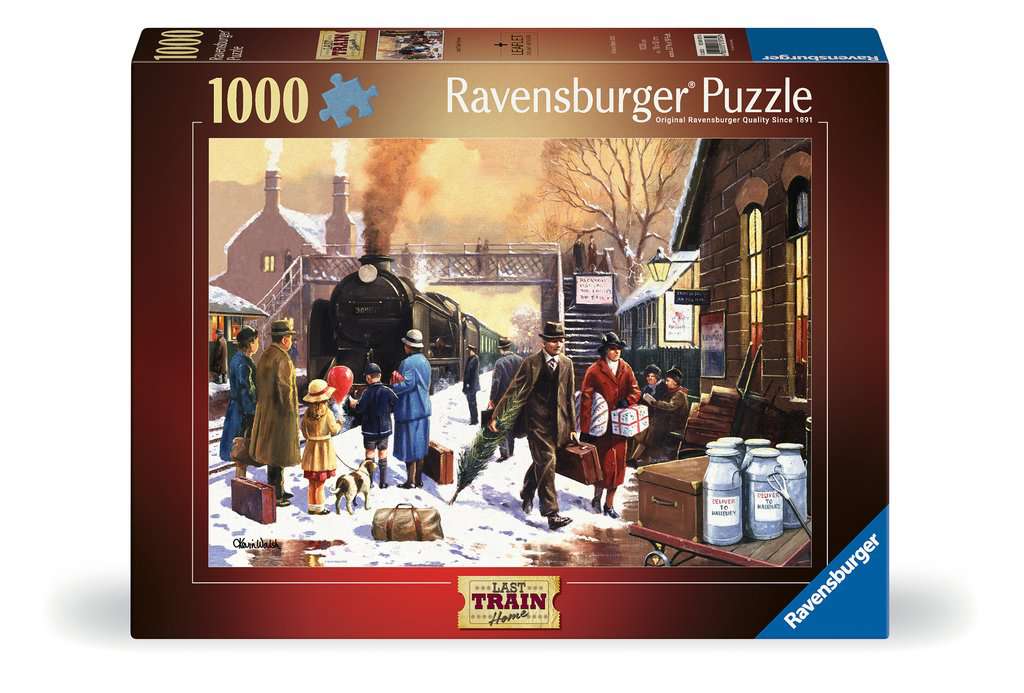 Ravensburger Last Train Home 1000 piece Jigsaw Puzzle