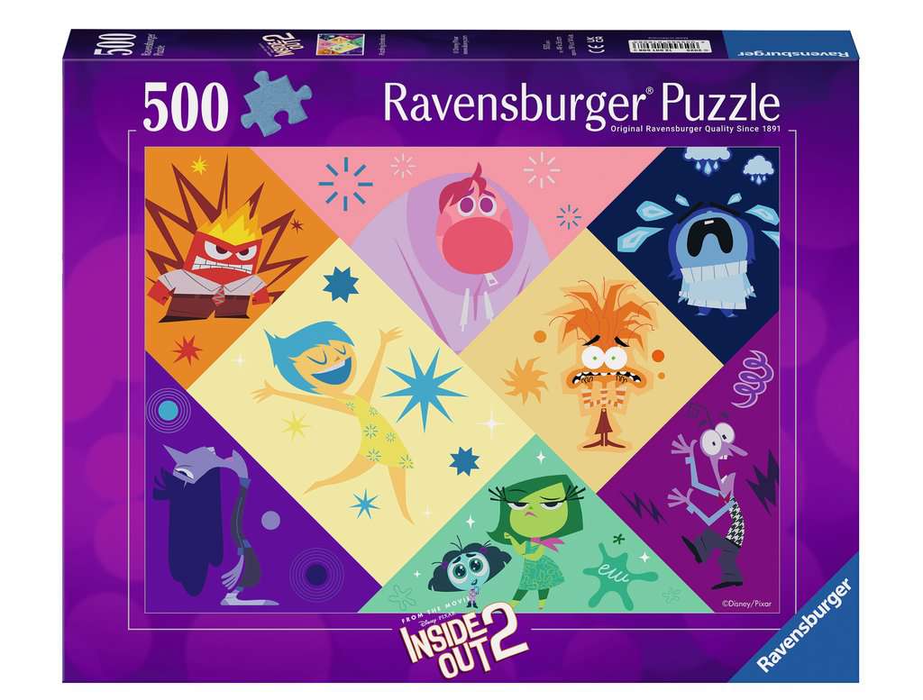 Adult puzzle 500 pieces - Disney / Pixar Inside out 2
