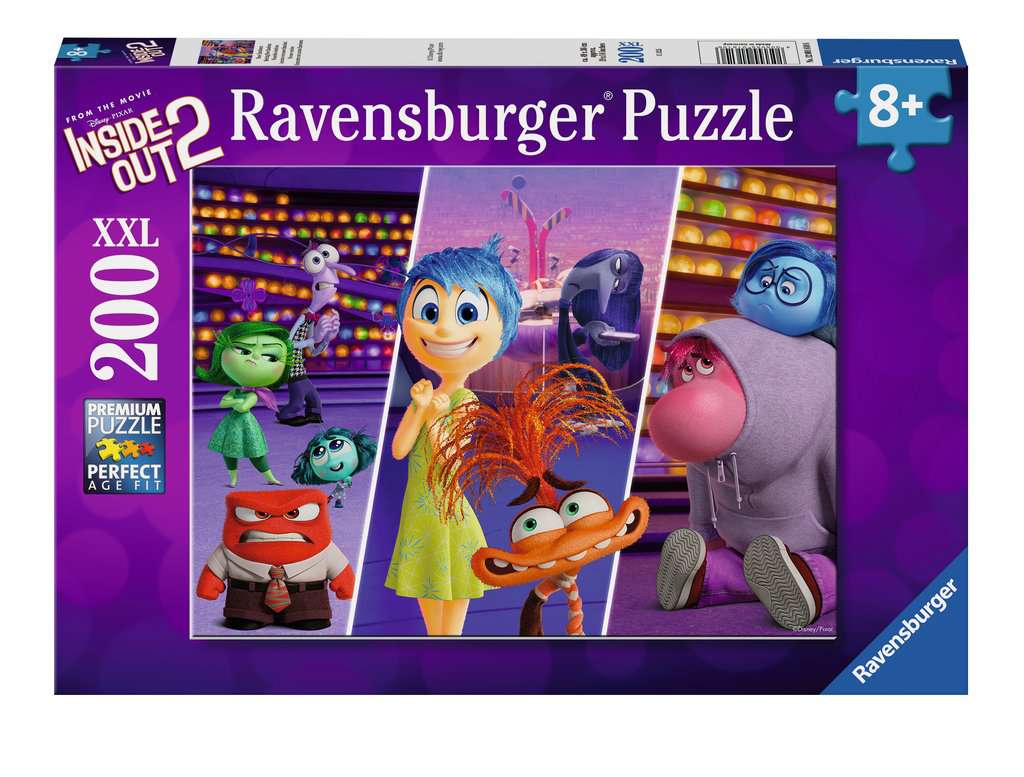 Children's puzzle 200 XXL pieces - Disney / Pixar Inside out 2 - Meeting New Emotions