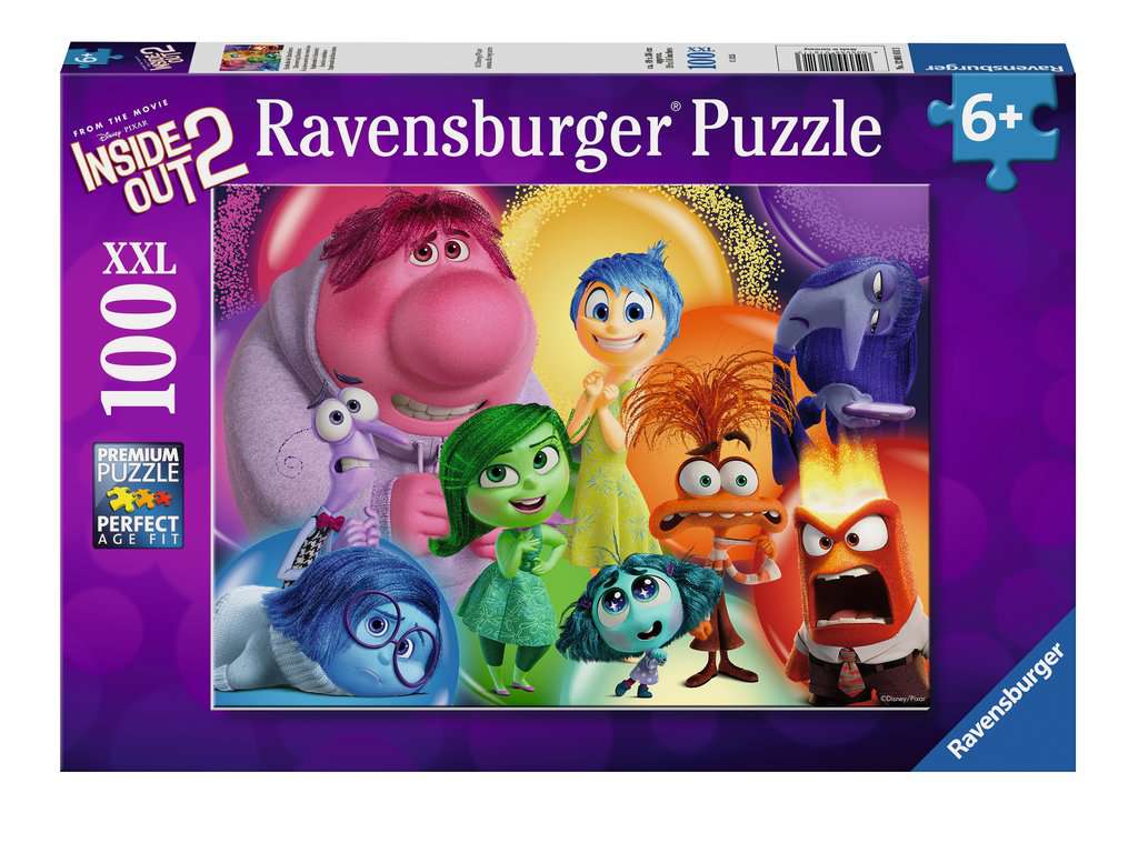 Children's puzzle 100 XXL pieces - Disney / Pixar Inside out 2 - Discovering Emotions