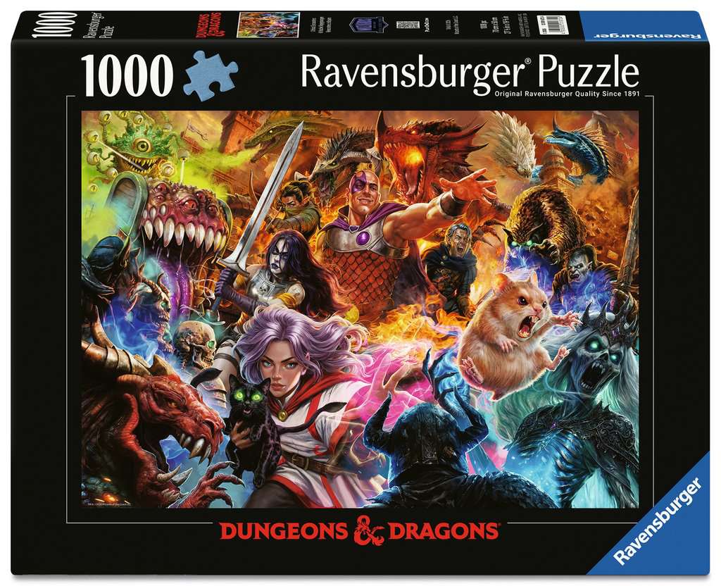 Ravensburger Dungeons & Dragons Critical Encounters 1000 piece Jigsaw Puzzle
