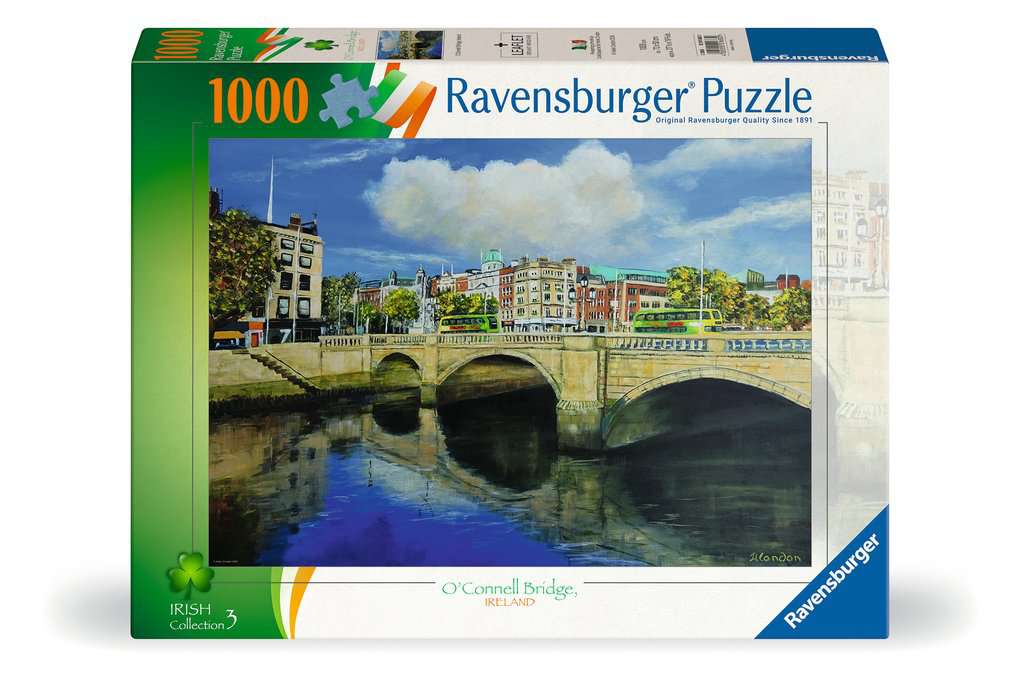 Ravensburger Regional Speed Puzzle Ireland 1000 Piece Jigsaw Puzzle