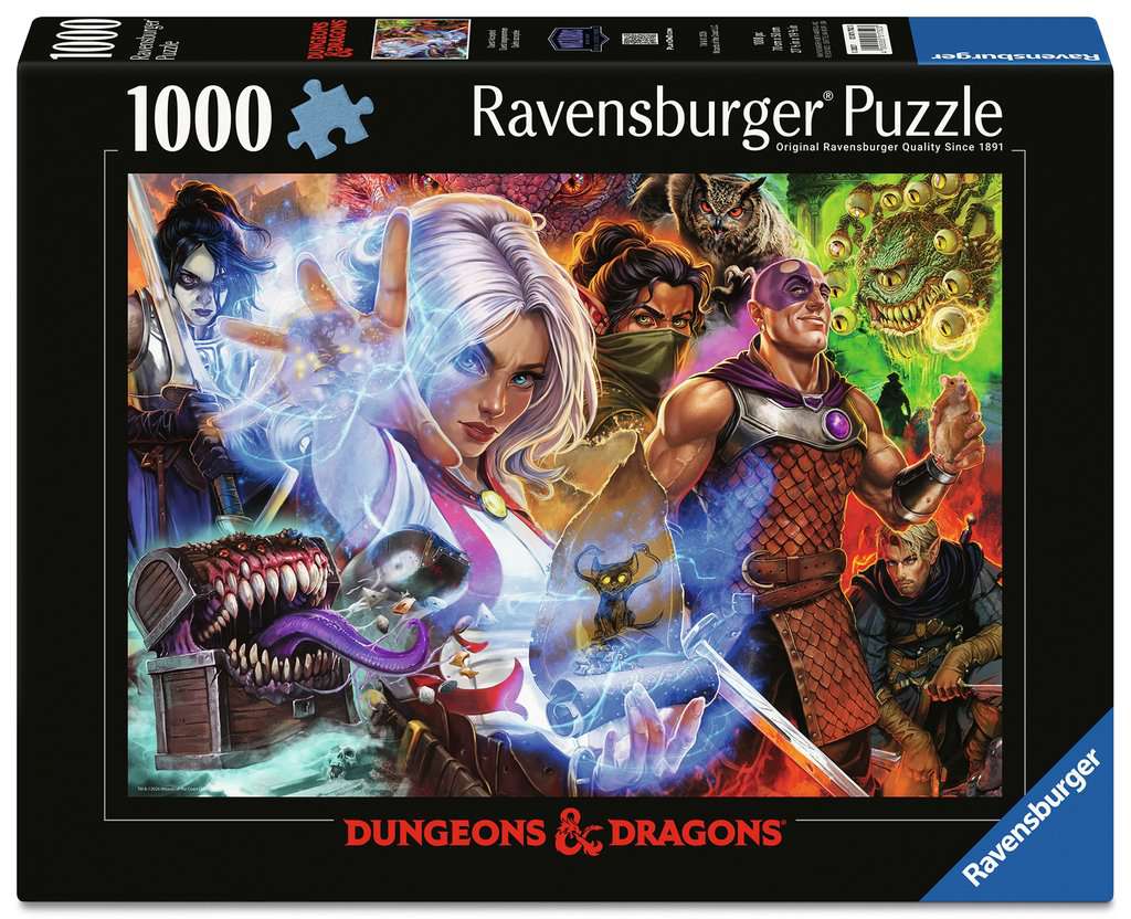 Ravensburger Dungeons & Dragons Quest Accepted 1000 piece Jigsaw Puzzle