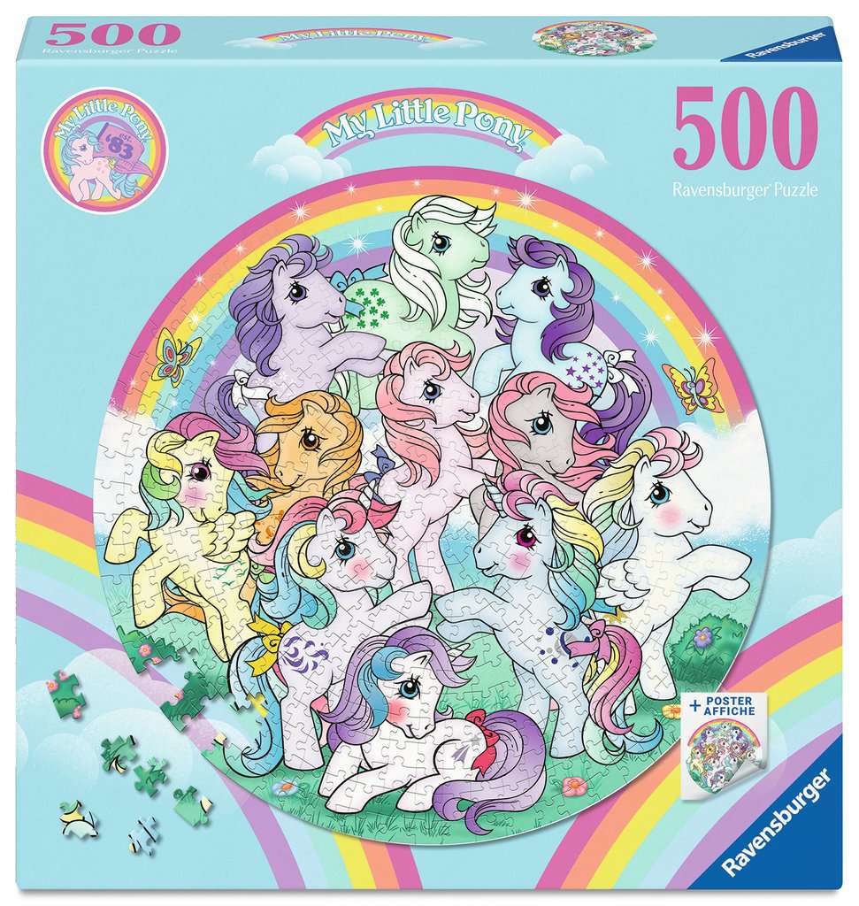 Ravensburger My Little Pony 500 Piece Round Puzzle For Adults - Image 2