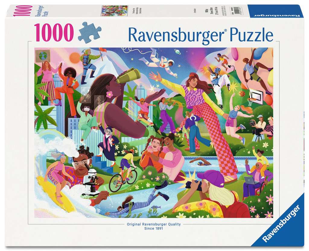 Adult puzzle 1000 pieces - The Power of Her