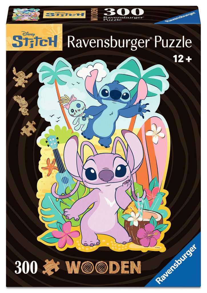 Ravensburger Disney Stitch 300 piece Wooden Jigsaw Puzzle