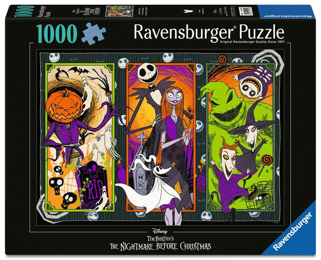 Erwachsenenpuzzle 1000 Teile - The Nightmare Before Christmas