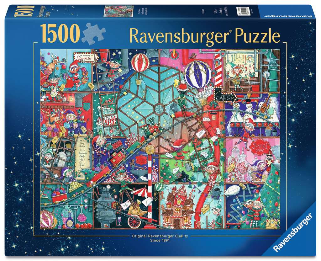 Ravensburger Elf Factory 1500 piece Jigsaw Puzzle
