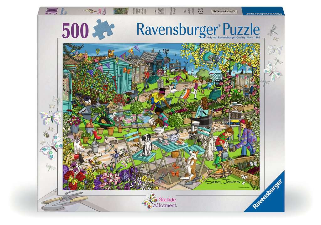 Ravensburger Seaside Allotment 500 piece Jigsaw Puzzle