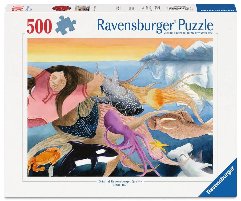 Adult puzzle 500 pieces - Danish Puzzle Championship '26: Mother of the Sea