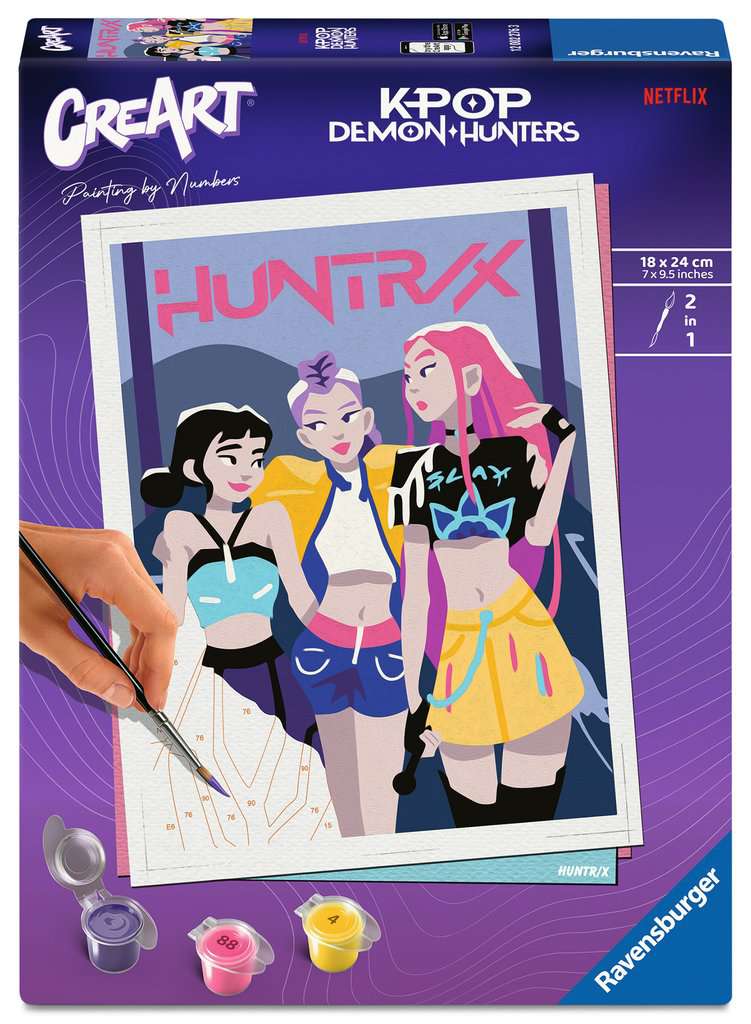 Ravensburger CreArt Paint by Numbers K-Pop Demon Hunters