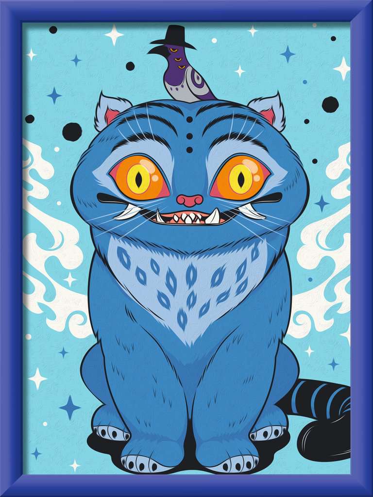 CreArt Kids 18x24cm KPop Demon Hunters - KPop Demon Hunters: Derpy Tiger & Sussie Bird