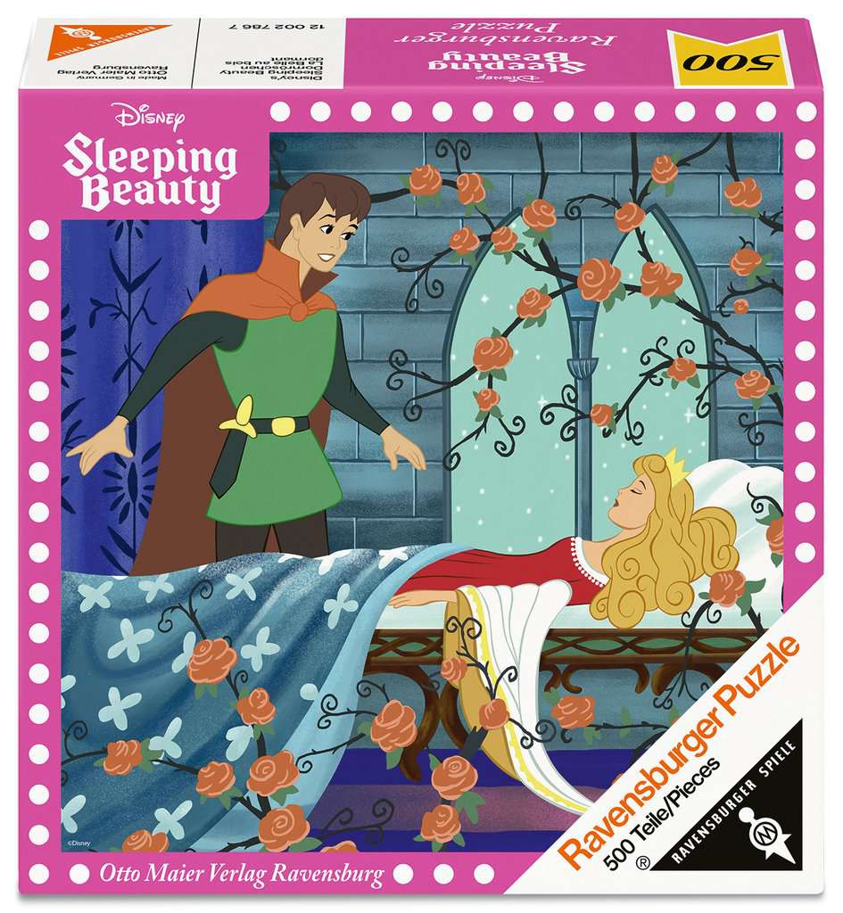 Puzzles Adultes 500 pièces - Disney Princesses - La Belle au bois dormant