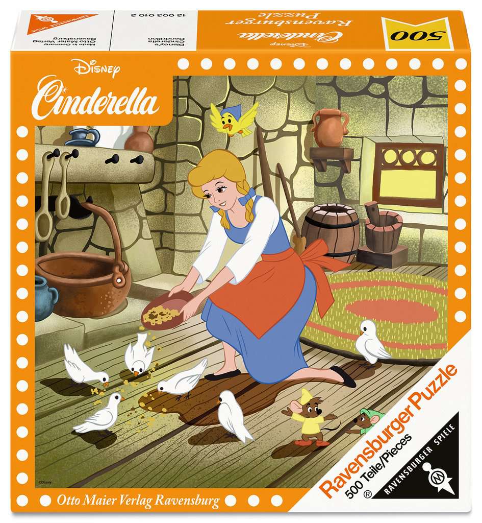 Adult puzzle 500 pieces - Disney Princess - Cinderella