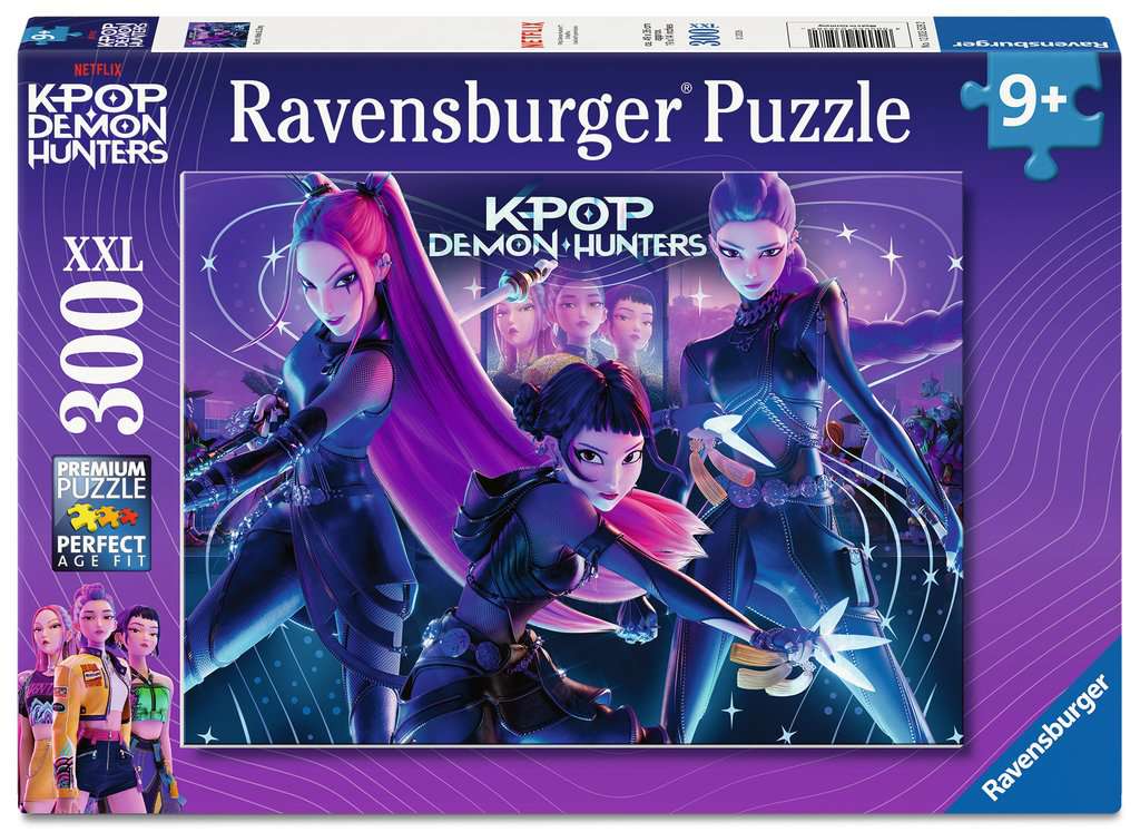 Children's puzzle 300 XXL pieces - KPop Demon Hunters - KPop Demon Hunters: Rumi, Mira & Zoey