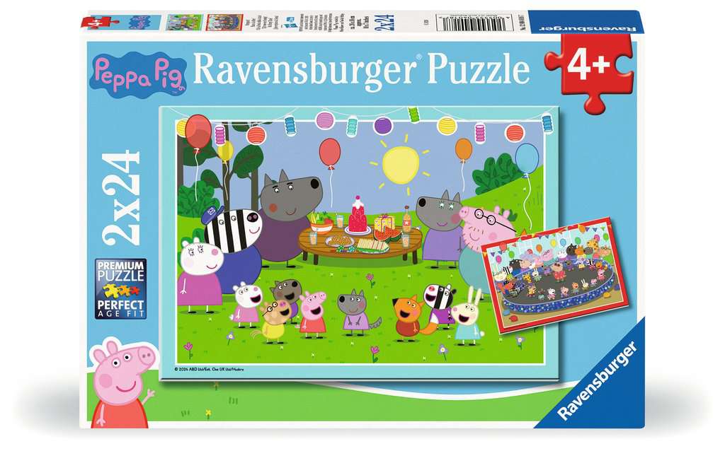 Ravensburger Boys Children's Puzzle 2X24 Pieces - Peppa Pig - Image 5