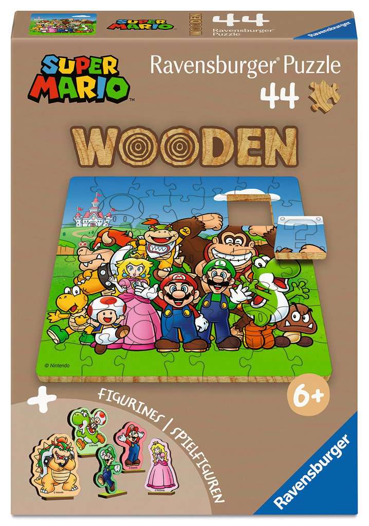 Ravensburger Super Mario 44 piece Wooden Jigsaw Puzzle
