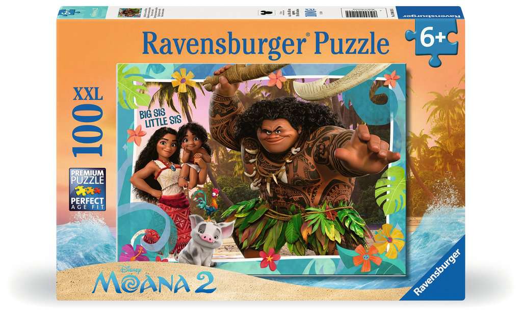 Children's puzzle 100 pieces - Moana 2