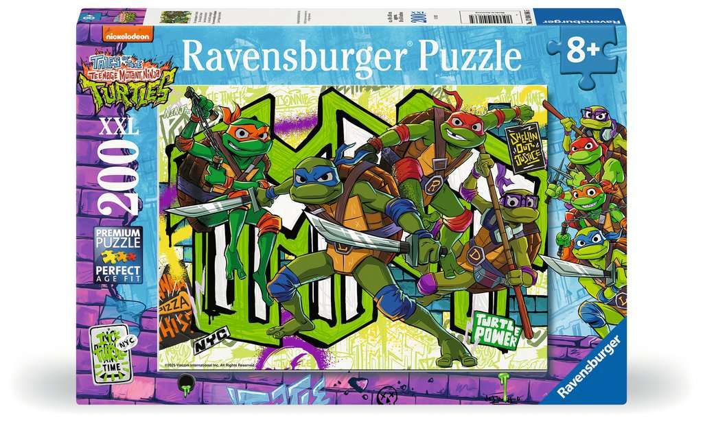 Ravensburger Tales of Teenage Mutant Ninja Turtles XXL 200 piece Jigsaw Puzzle
