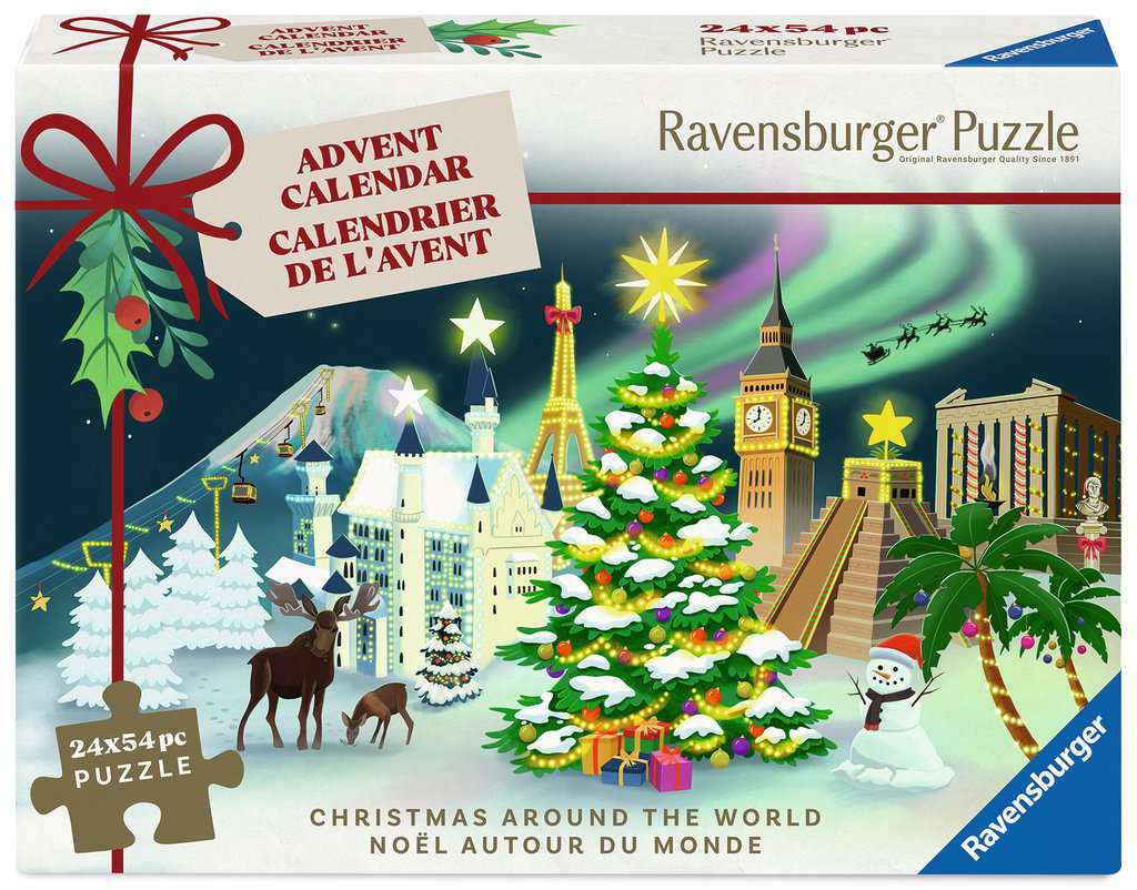 Puzzles Adultes 54 pièces - Calendrier de l'avent 2025