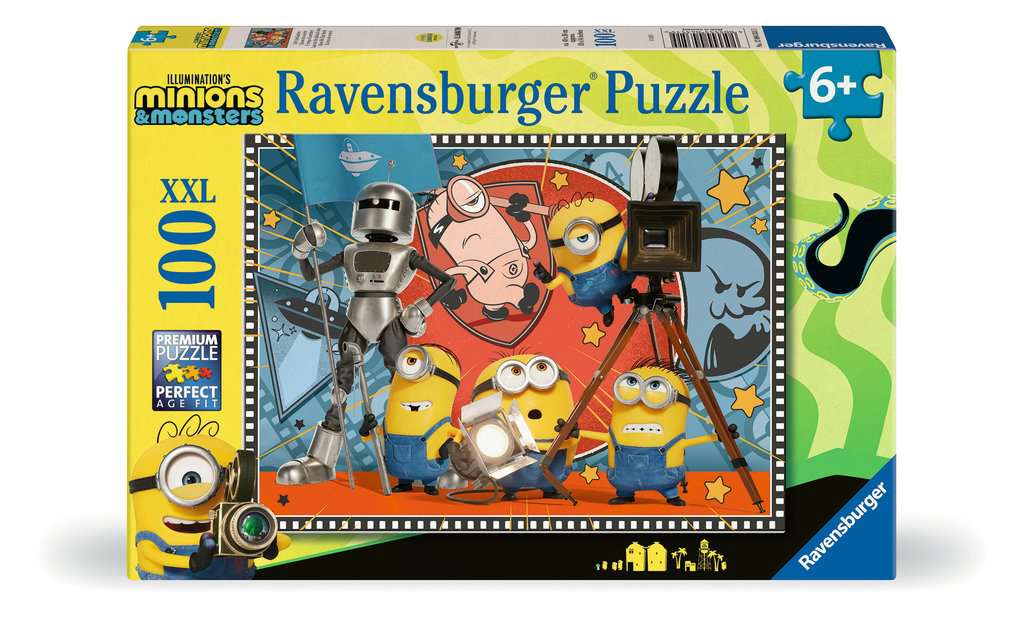 Children's puzzle 100 XXL pieces - Minions 3