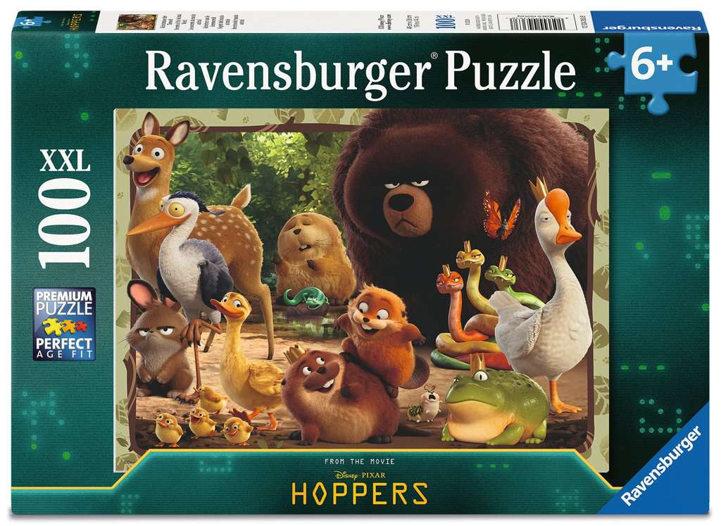 Children's puzzle 100 XXL pieces - Secrets of the Animal World