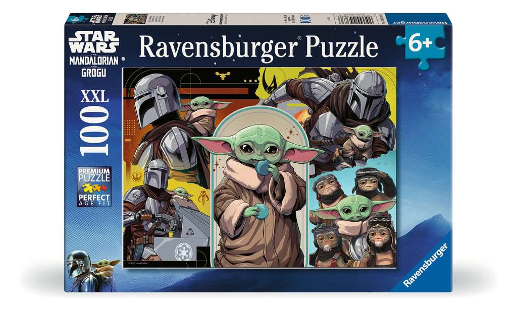 Children's puzzle 100 XXL pieces - Star Wars - The Mandalorian & Grogu