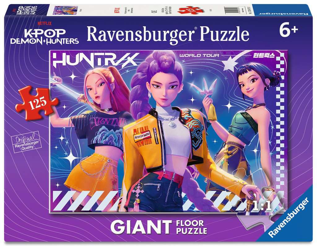 Children's puzzle 125 pieces - KPop Demon Hunters - KPop-Style