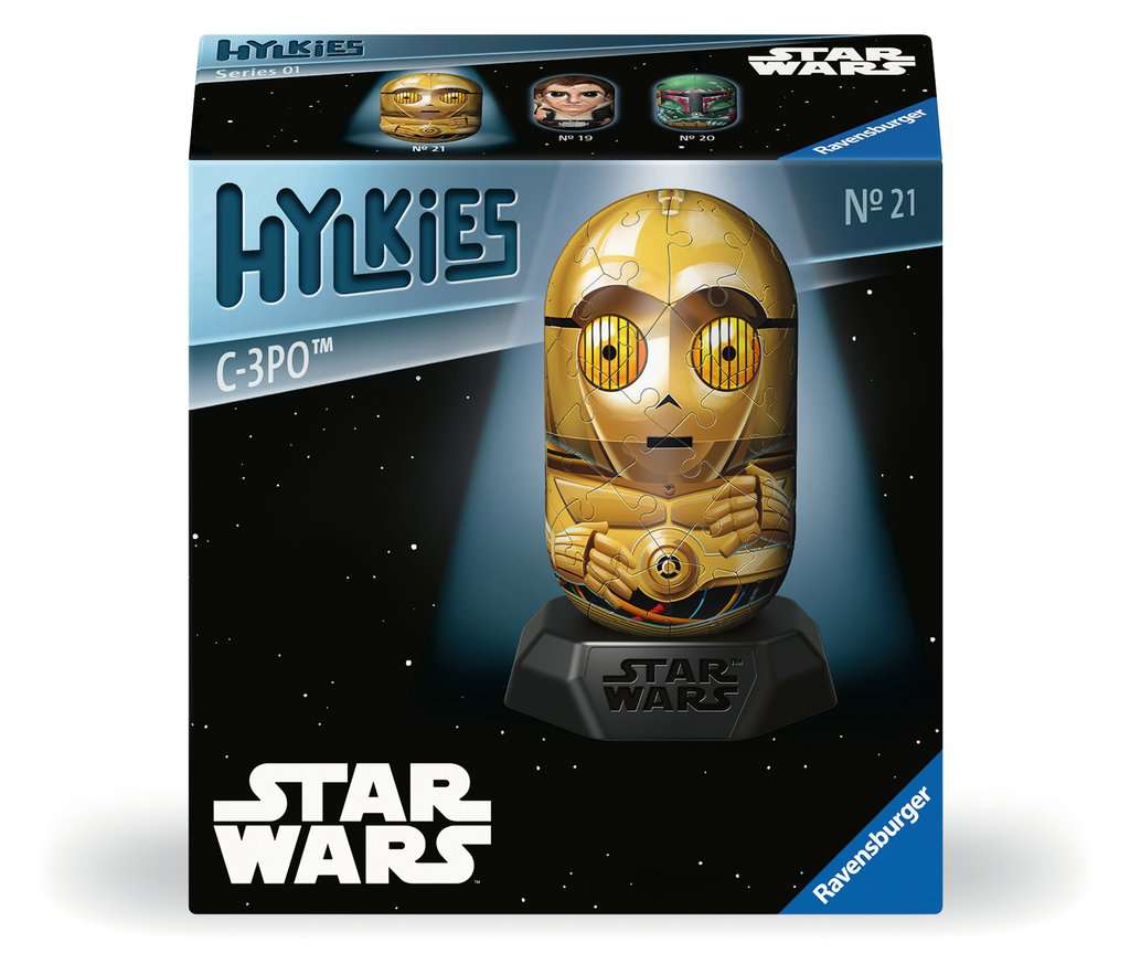 Hylkies #21 Star Wars C3PO Puzzle - Brand New