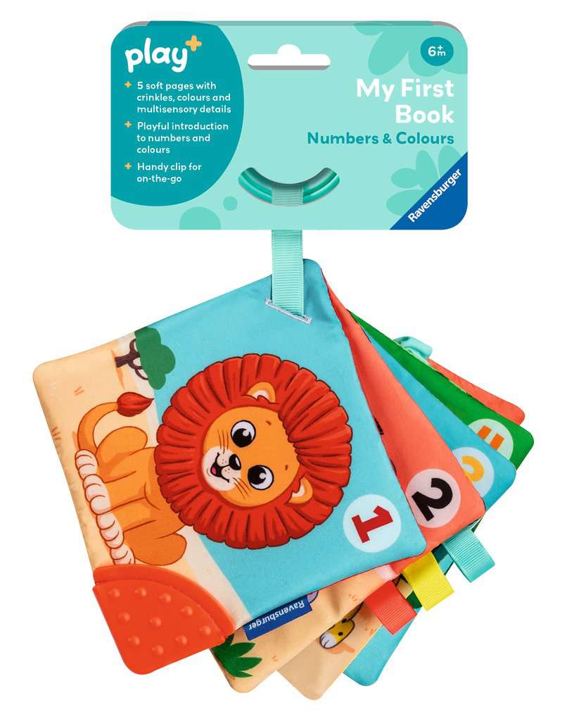 Play+ My First Book: Numbers & Colours - from 6 months