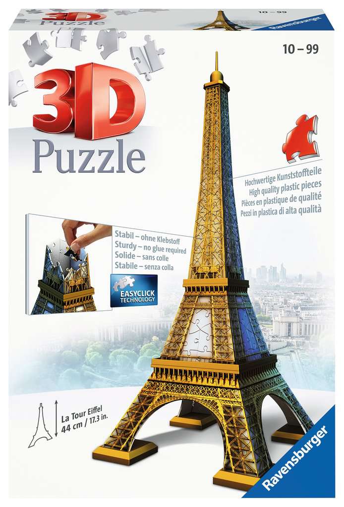 3D Puzzle 216 pieces - Eiffel Tower