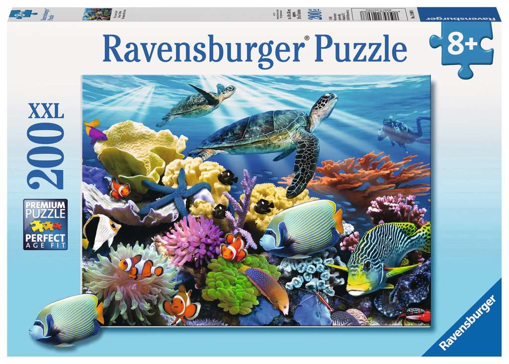 Children's puzzle 200 pieces - Ocean Turtles