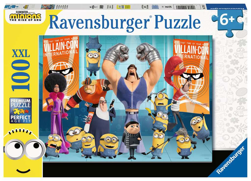 Children's puzzle 100 XXL pieces - Minions - The Rise of Gru