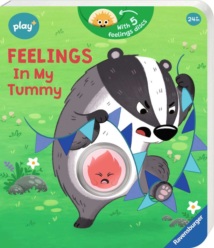 Play+ My First Play Book Feelings in my Tummy - from 2 years
